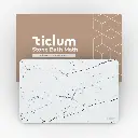 Alfombra de Diatomita Mármol - Blanco