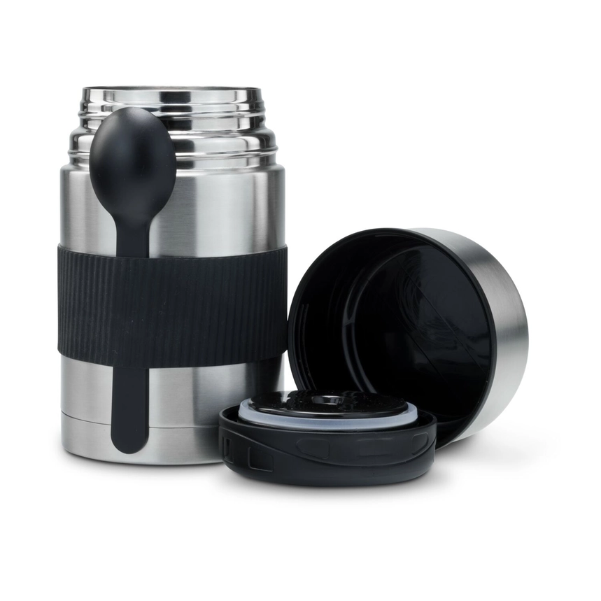Fiambrera térmica de acero inoxidable con cuchara – 750 ml